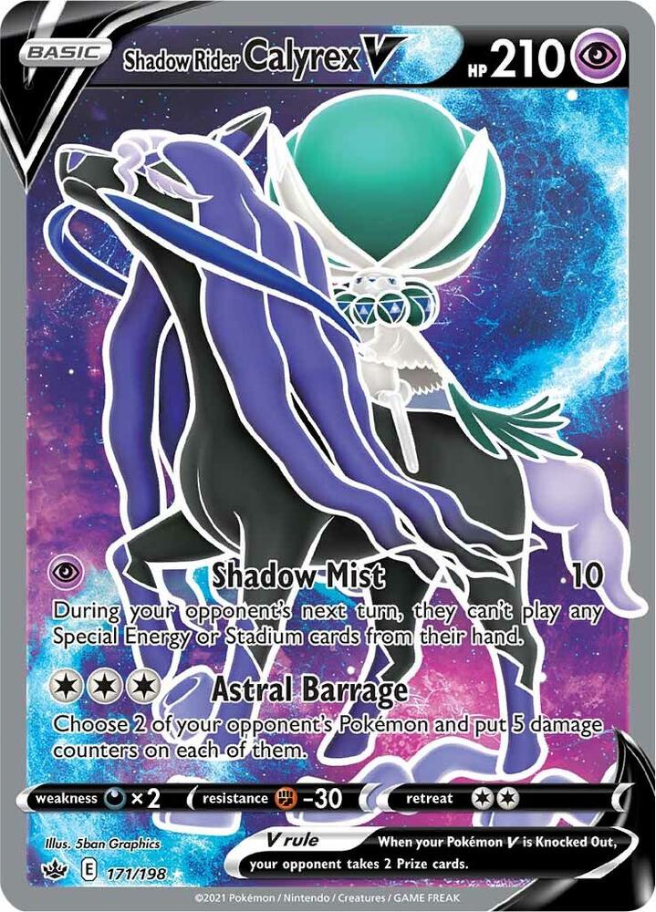 Shadow Rider Calyrex V - 171/198