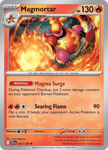 Magmortar - 21/159 - Holo