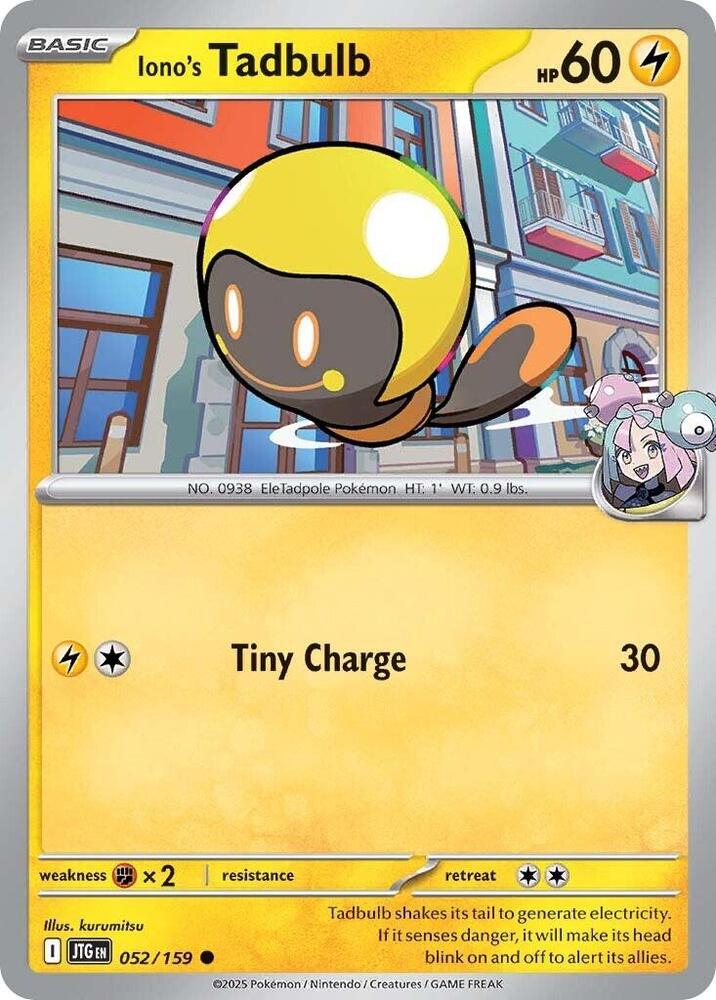 Iono's Tadbulb - 52/159 - Holo