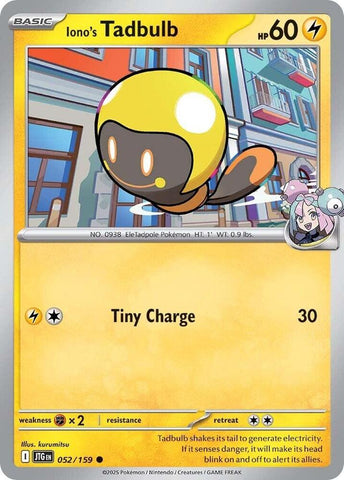Iono's Tadbulb - 52/159 - Holo