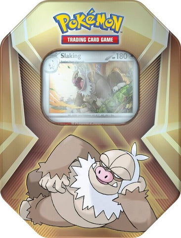 Pokemon TCG Slaking Tin