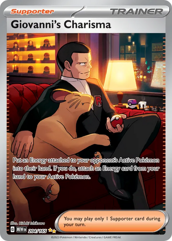 Giovanni's Charisma 204/165