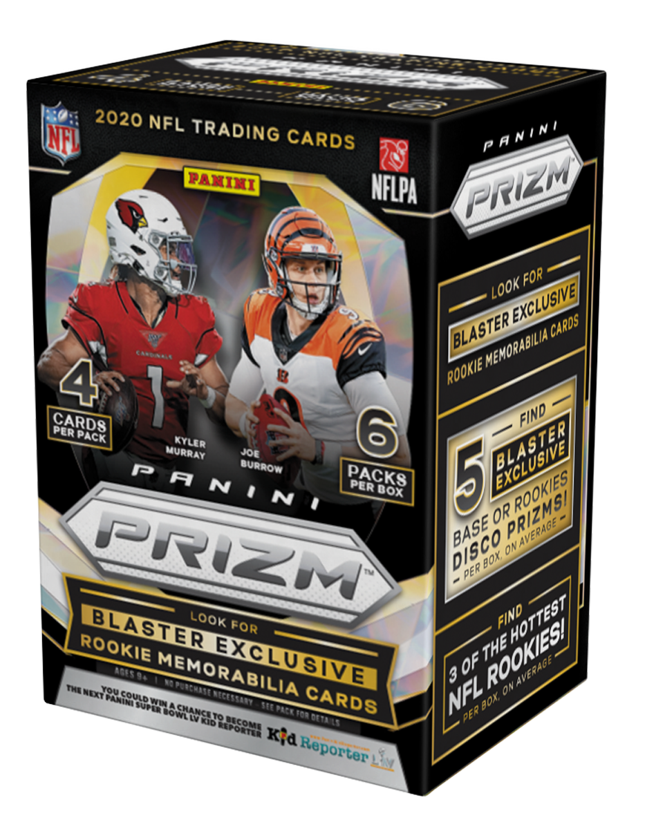 2020 Panini Prizm NFL Football Trading Cards Blaster Box - 24 Cards