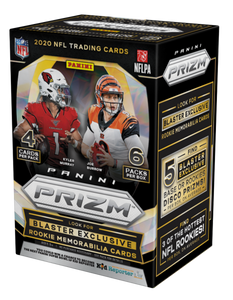 2020 Panini Prizm NFL Football Trading Cards Blaster Box - 24 Cards