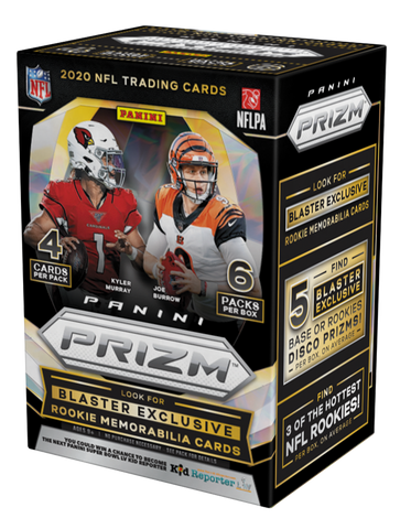 2020 Panini Prizm NFL Football Trading Cards Blaster Box - 24 Cards