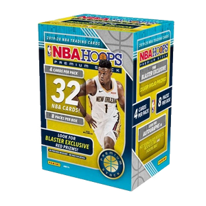 Panini 2019-20 Hoops Premium NBA Basketball Trading Cards Blaster Box- 32 Cards