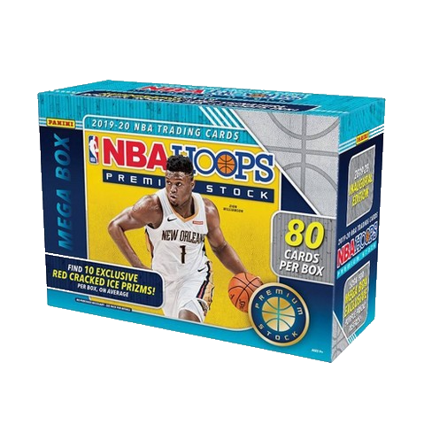 Panini 2019-20 Hoops Premium NBA Basketball Trading Cards Mega Box- 80 Cards