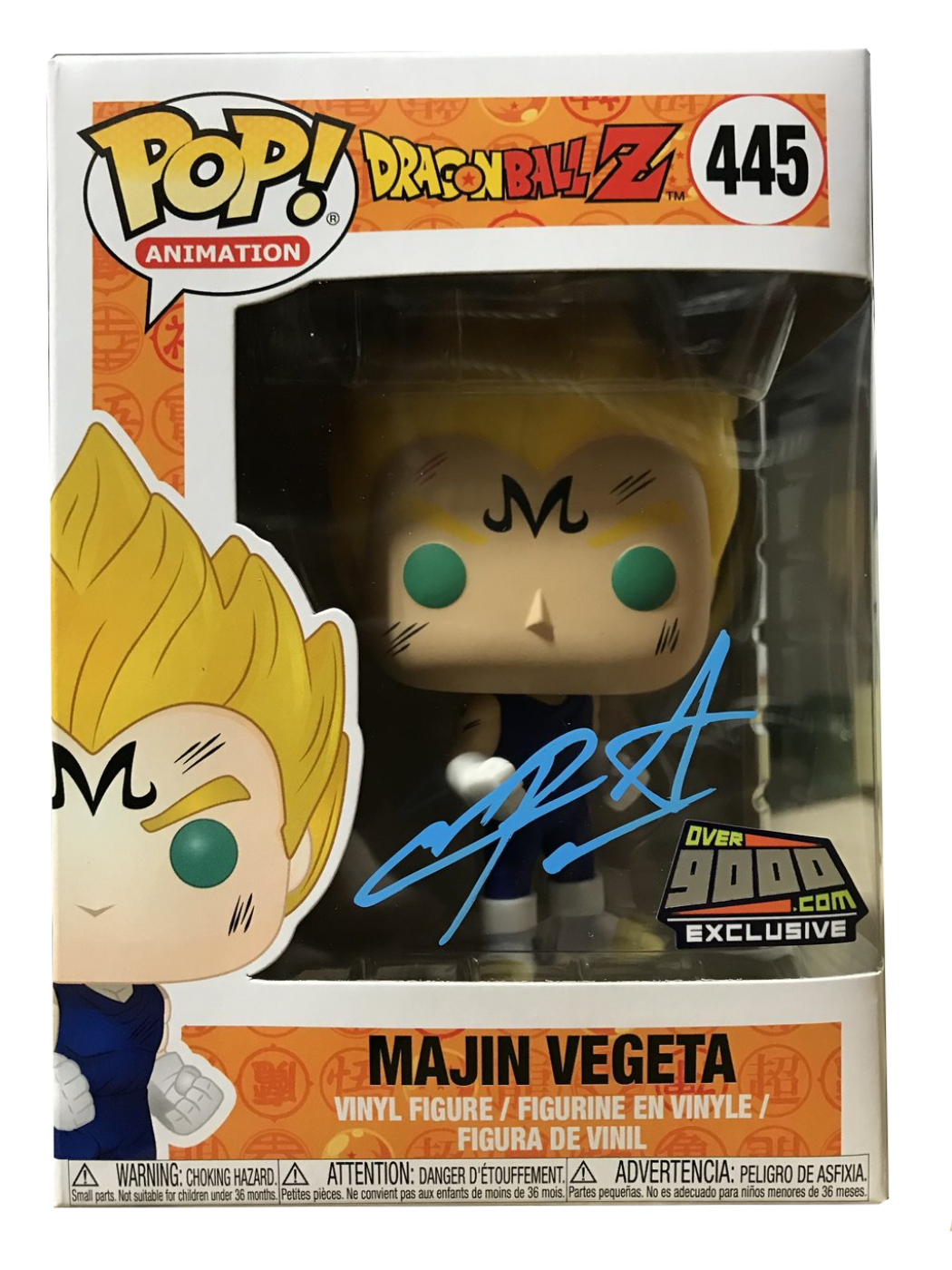 Funko Pop! Signed Majin Vegeta #445