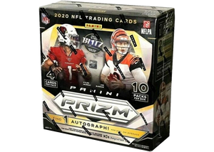 2020 Panini Prizm NFL Football Trading Cards Mega Box - 40 Cards